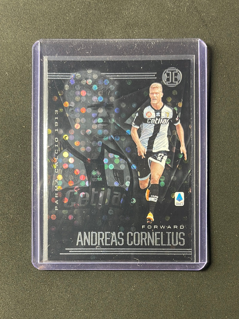 2020-21 Panini Chronicles Andreas Cornelius Illusions Serie A Silver Circles