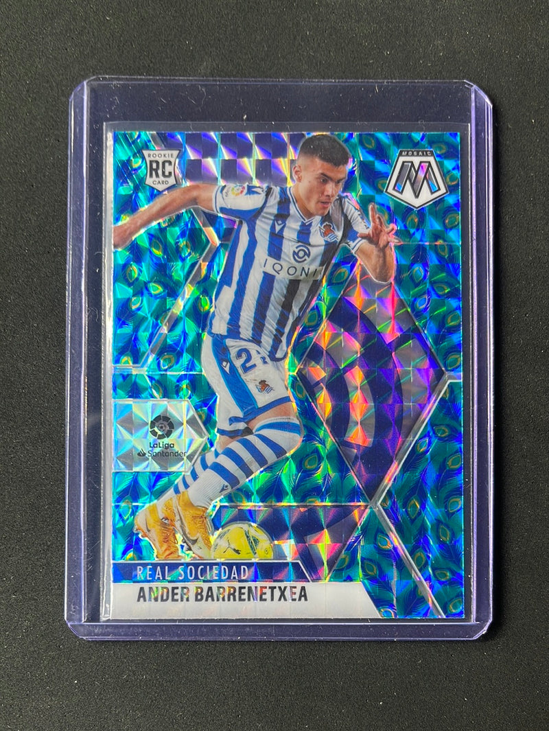 2020-21 Mosaic La Liga Ander Barrenetxea Peacock