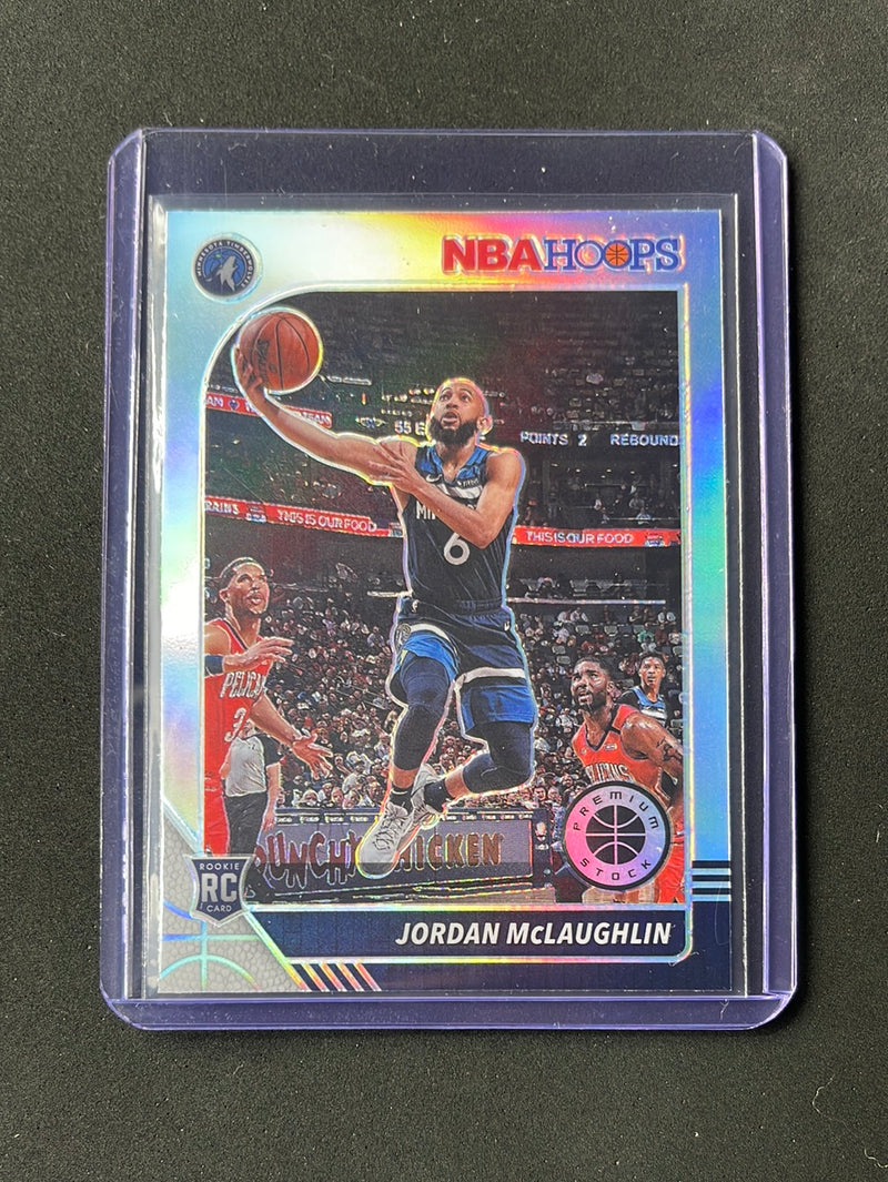 2019-20 Hoops Premium Jordan McLaughlin Silver