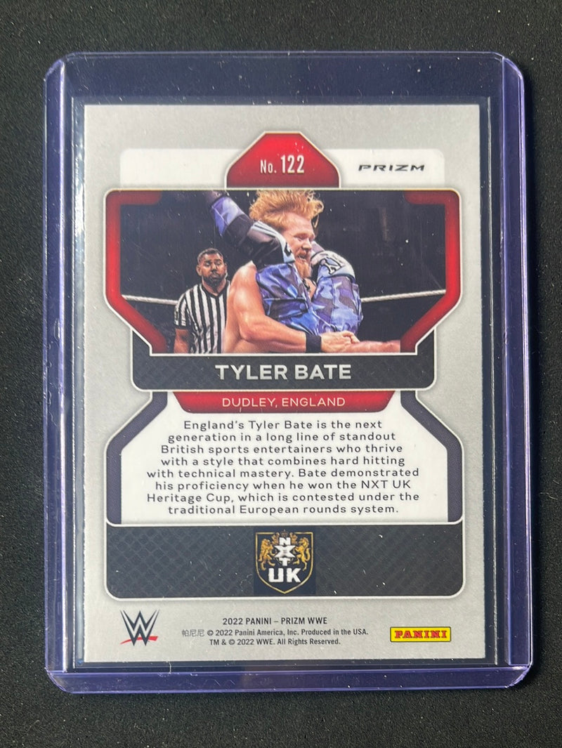 2022 Prizm WWE Tyler Bate Ice Prizm