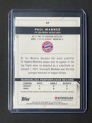 2021-22 Topps Finest Bundesliga Paul Wanner Refractor