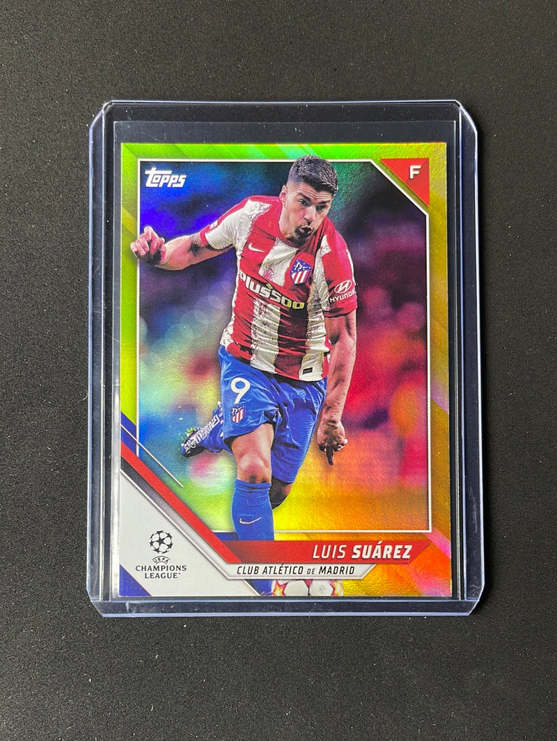 2021-22 Topps UEFA Champions League Luis Suarez Yellow 193/250