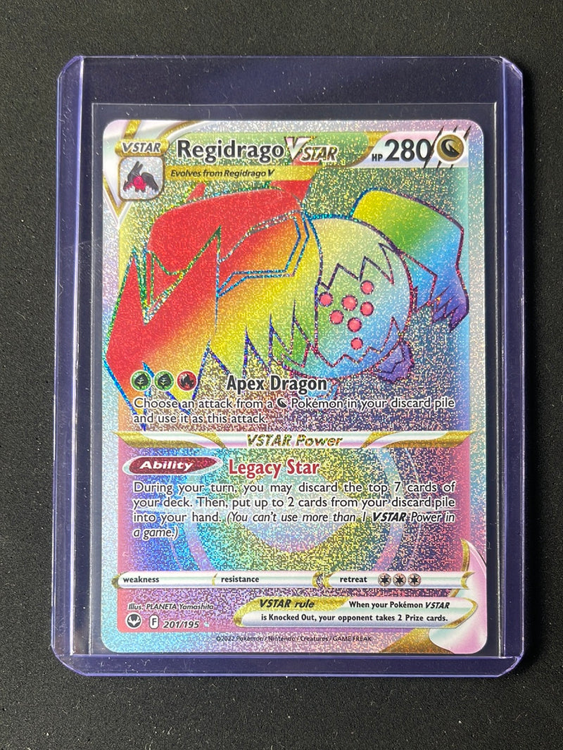Pokemon TCG Silver Tempest Regidrago VSTAR 201/195 Pokemon TCG Silver Tempest Regidrago VSTAR 201/195