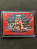 2022 Prizm WWE Guru Raaj Ruby Wave Prizm