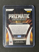 2022 Prizm WWE Sheamus Prizmatic Entrances Silver
