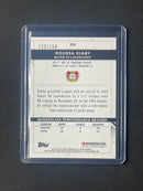 2021-22 Topps Finest Bundesliga Moussa Diaby Blue Wave Refractor 150/150