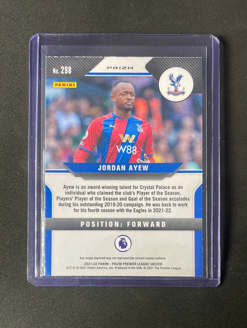 2021-22 Panini Prizm Premier League Jordan Ayew Multicolor