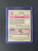 2021-22 Topps UEFA Champions League Dusan Tadic 1975-76 Topps Footballers