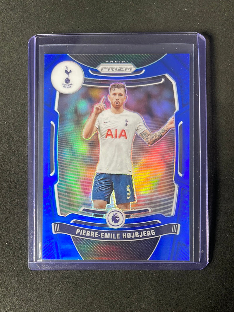 2021-22 Panini Prizm Premier League Pierre-Emile Hojberg Blue 192/340