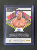 2022 Prizm WWE Brock Lesnar Fearless