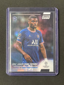 2021-22 Topps Stadium Club Chrome UEFA Champions League Eric Junior Dina Ebimbe Refractor