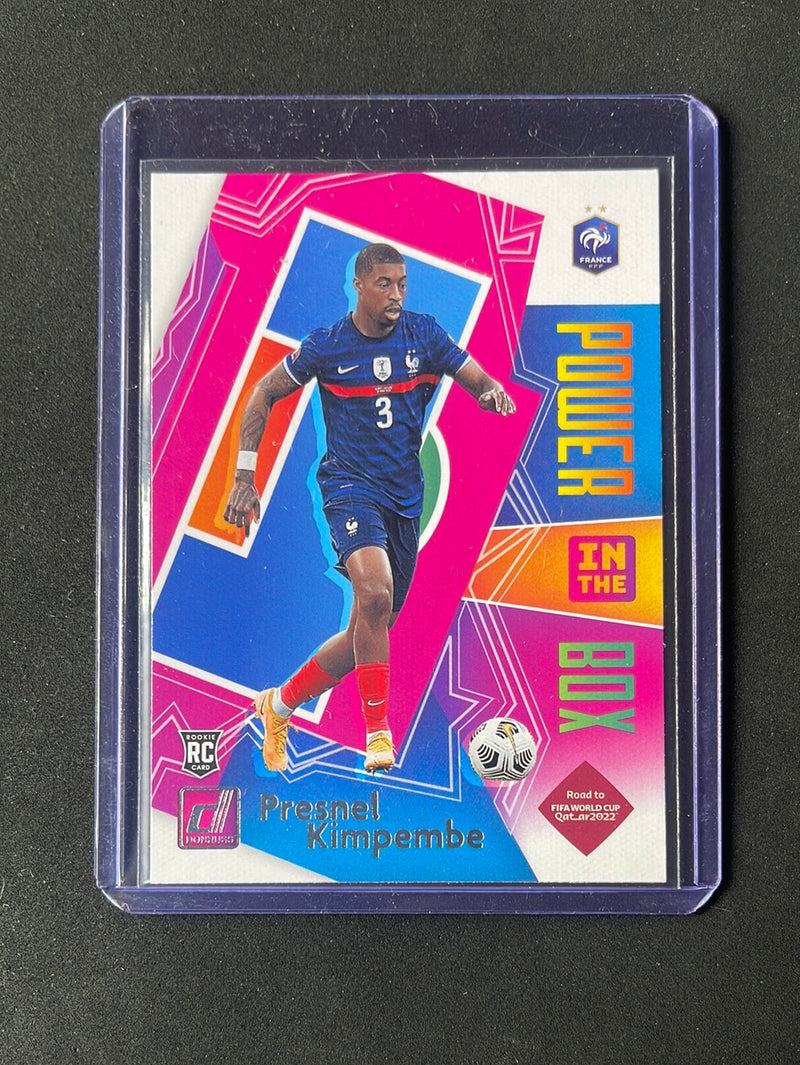 2021-22 Panini Donruss Road To Qatar Presnel Kimpembe Power In The Box