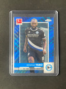 2020-21 Topps Chrome Bundesliga Reinhold Yabo Blue Wave Refractor 90/150