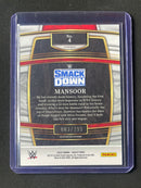 2022 Panini Select WWE Mansoor Concourse Light Blue Prizm 3/299