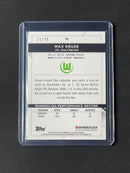 2021-22 Topps Finest Bundesliga Max Kruse Green Wave Refractor 25/99