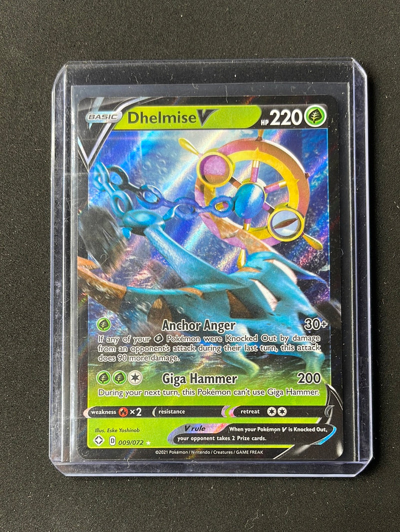 Pokemon TCG Shining Fates Dhelmise V 9/72