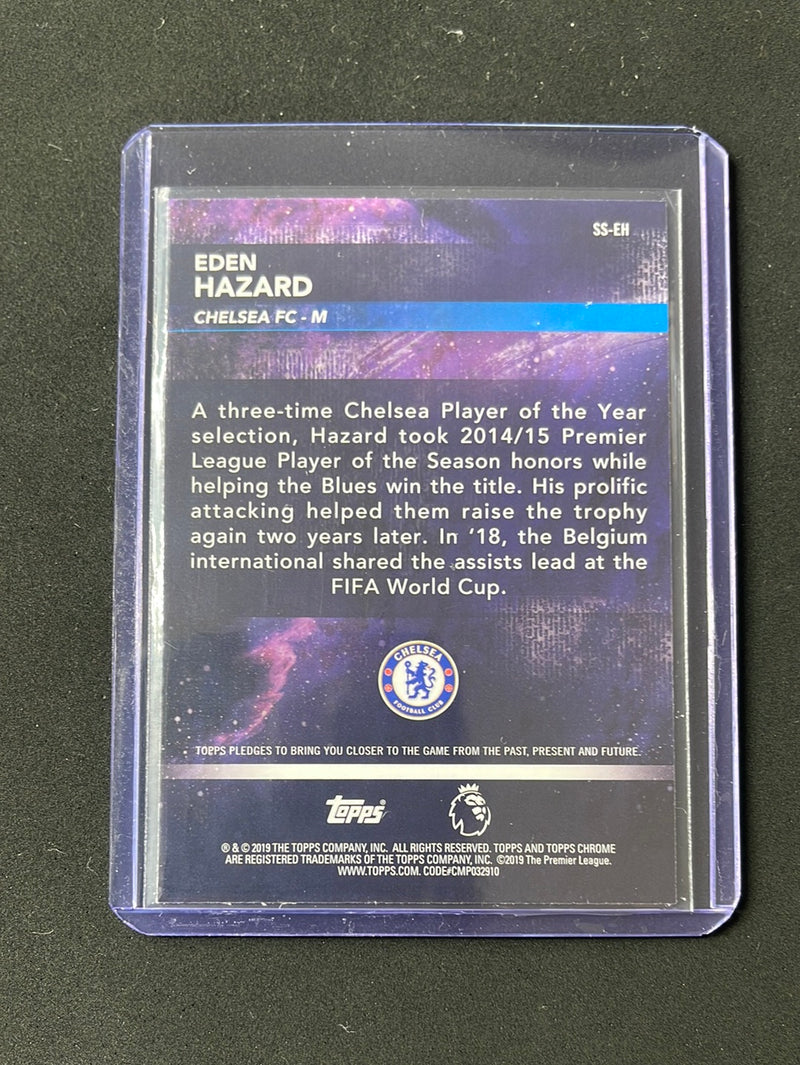 2018-19 Topps Chrome Premier League Eden Hazard Superstar Sensations