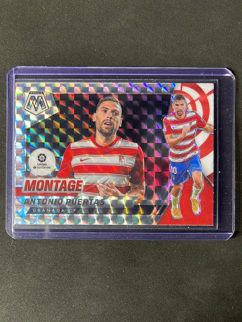 2021-22 Panini Mosaic La Liga Antonio Puertas Montage