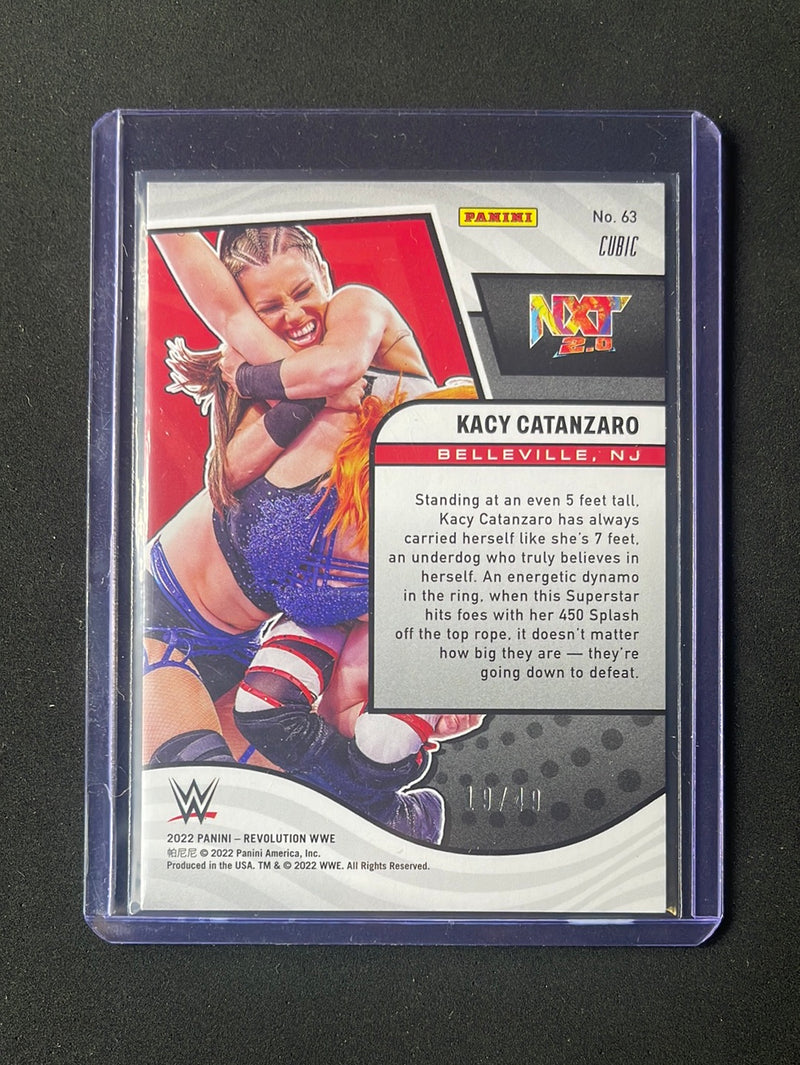 2022 Revolution WWE Kacy Catanzaro Cubic 19/49