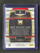 2022 Panini Select WWE Bret "Hit Man" Hart Concourse Silver Prizm
