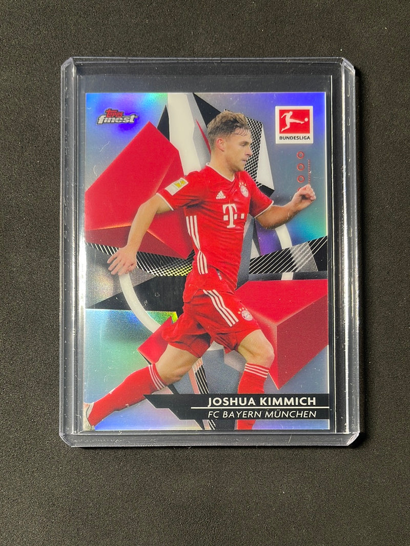 2020-21 Topps Finest Bundesliga Soccer Joshua Kimmich Refractor