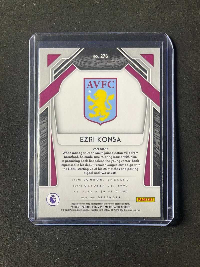 2020-21 Panini Prizm Premier League Ezri Konsa Breakaway Prizm