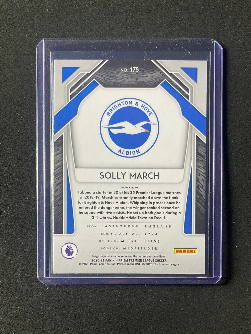 2020-21 Panini Prizm Premier League Solly March Breakaway Prizm