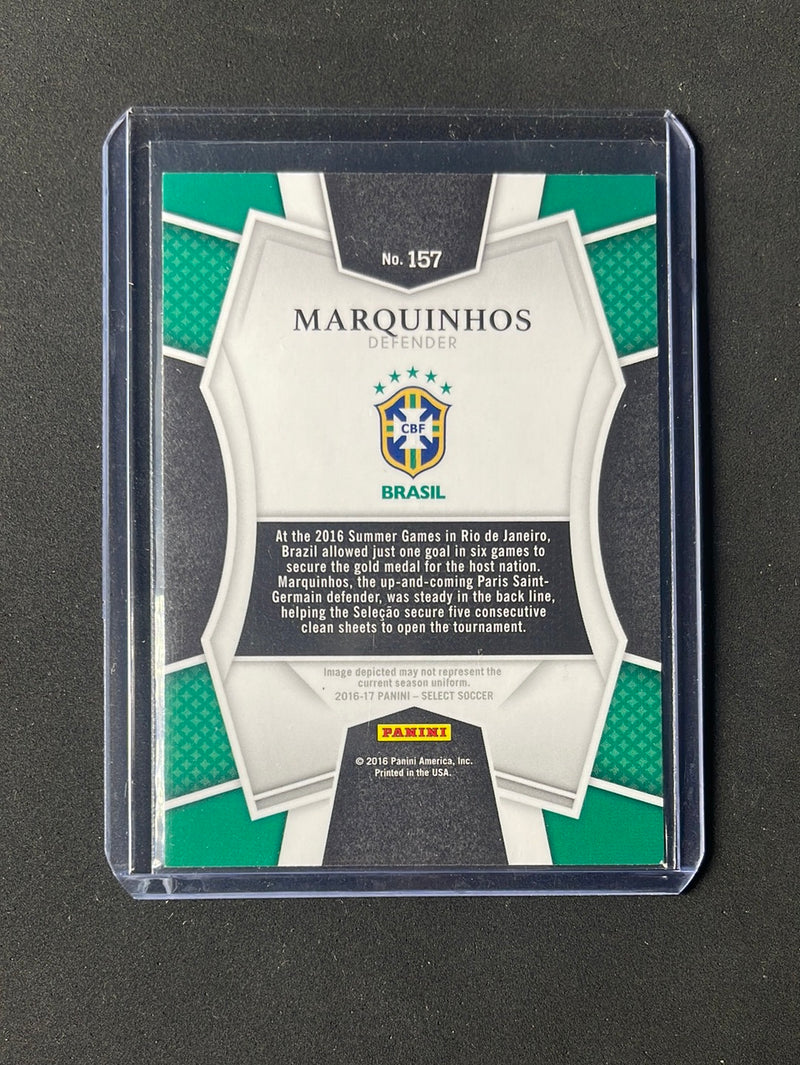 2016-17 Panini Select Marquinhos Mezzanine Silver