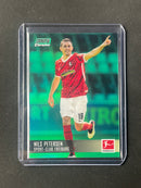2021-22 Topps Bundesliga Stadium Club Chrome Nils Petersen Green 19/99