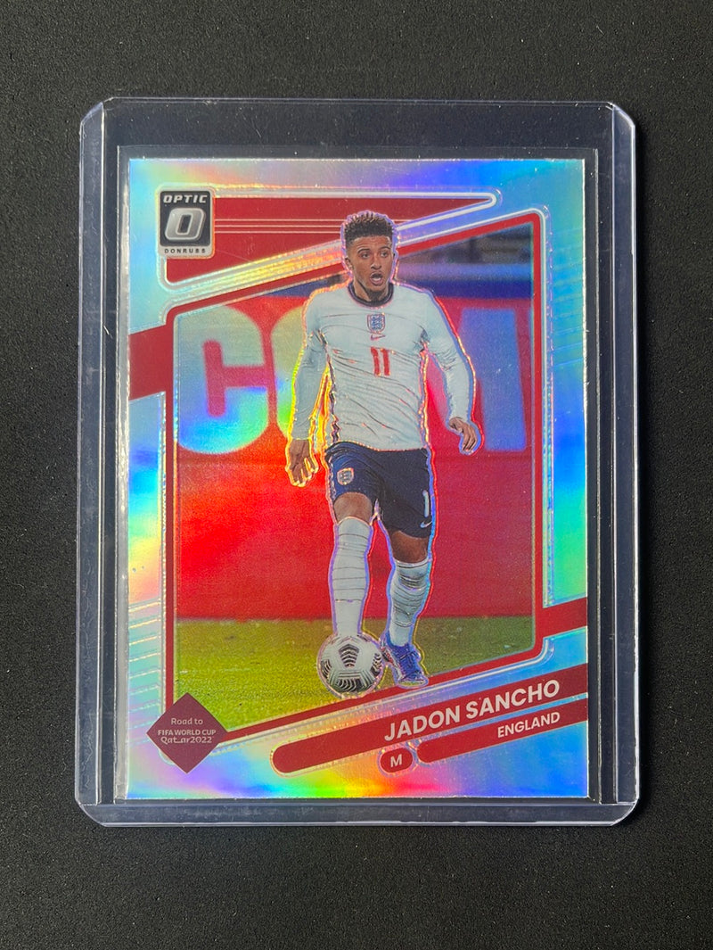 2021-22 Panini Donruss Road To Qatar Jadon Sancho Optic Silver