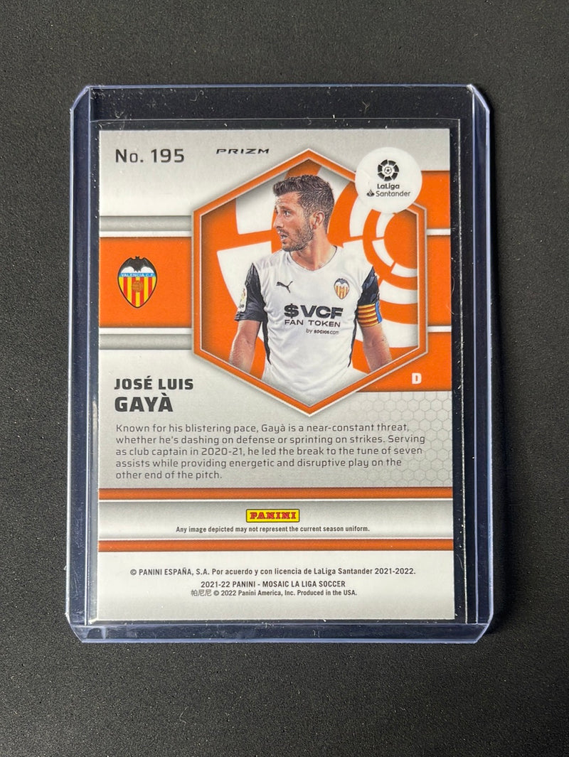 2021-22 Panini Mosaic La Liga Jose Luis Gaya Mosaic