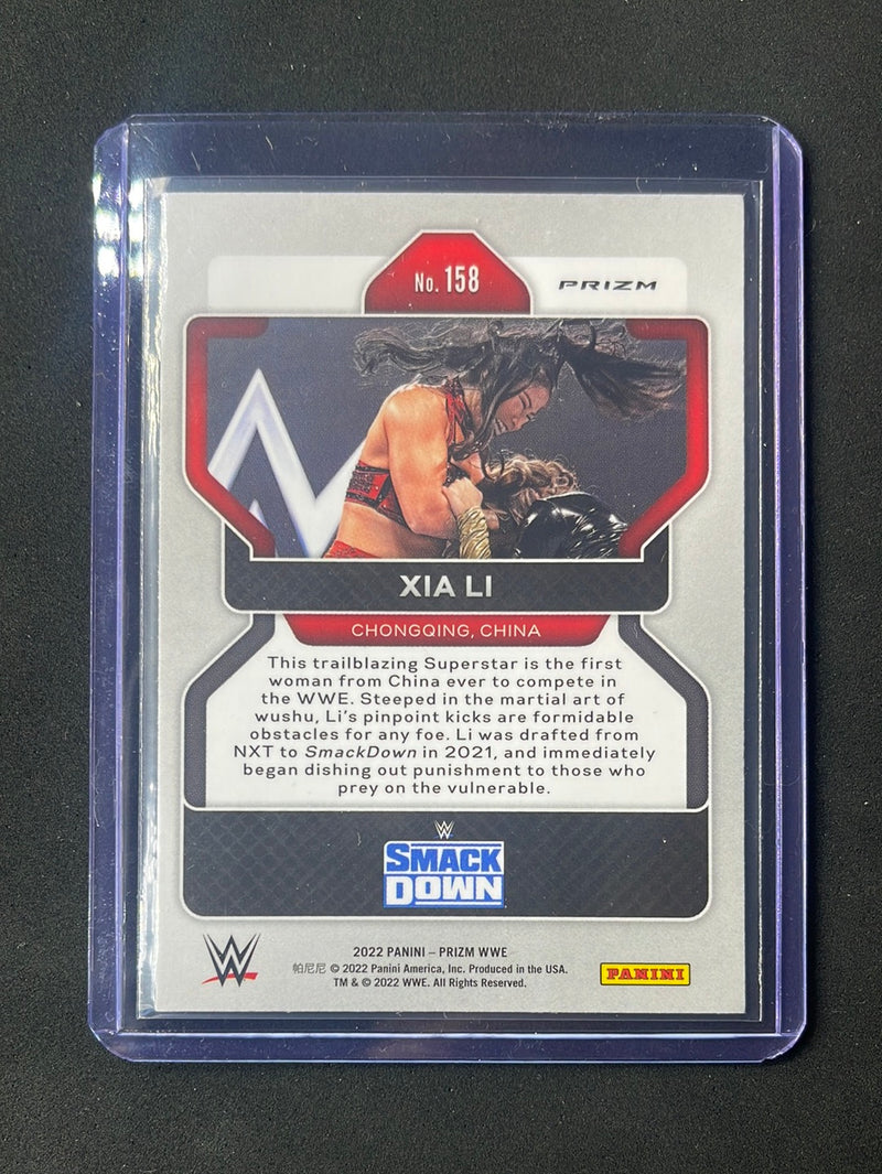 2022 Prizm WWE Xia Li Silver Prizm