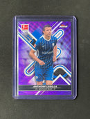2021-22 Topps Finest Bundesliga Anthony Losilla Purple Wave Refractor 168/250