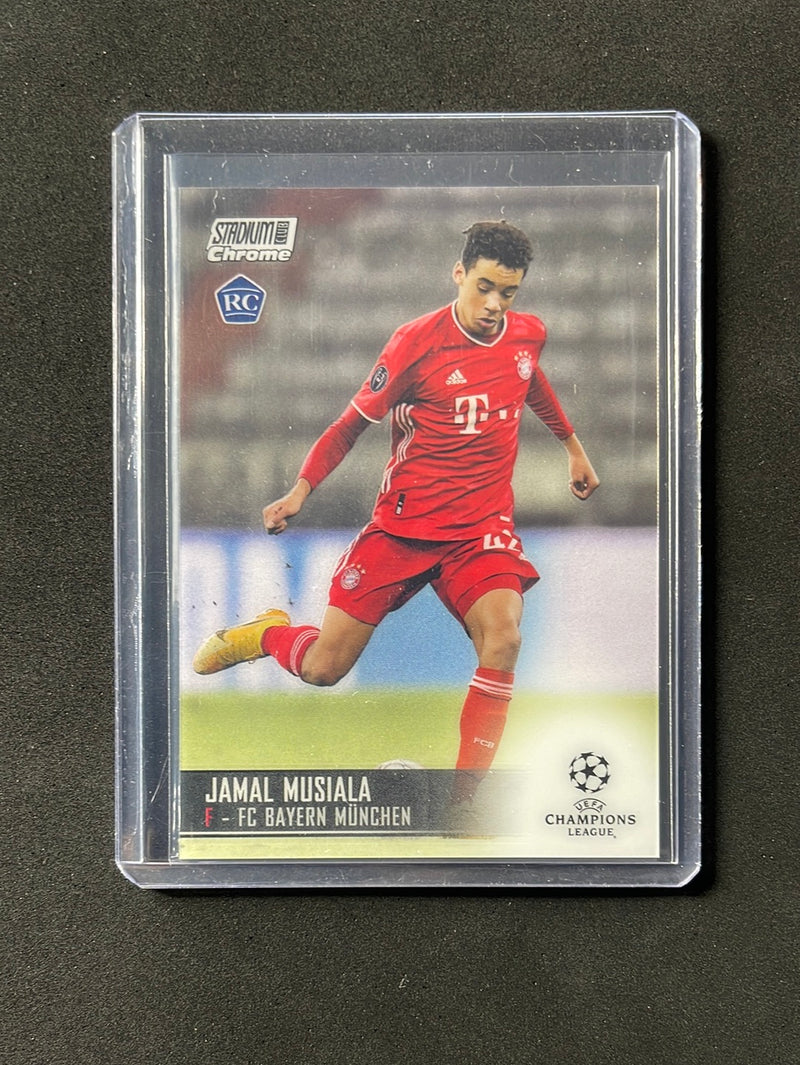 2020-21 Topps Stadium Club Chrome UEFA Champions League Jamal Musiala