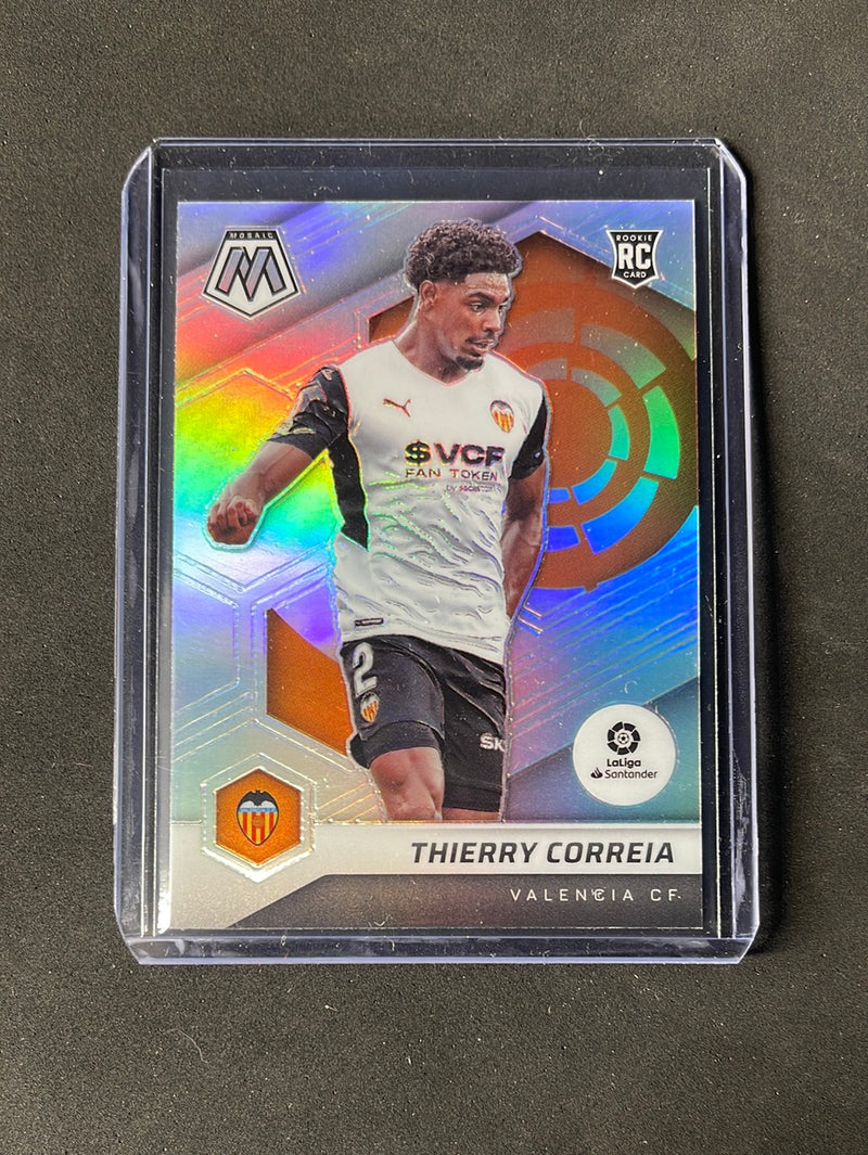 2021-22 Panini Mosaic La Liga Thierry Correia Silver