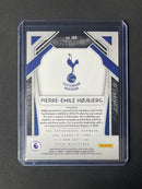 2020-21 Panini Prizm Premier League Pierre-Emile Hojbjerg Blue Breakaway Prizm 69/195