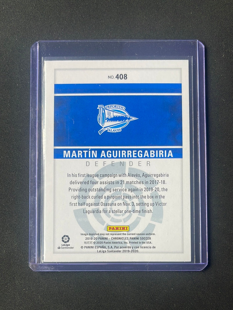 2019-20 Panini Chronicles Martin Aguirregabiria Panini La Liga Green