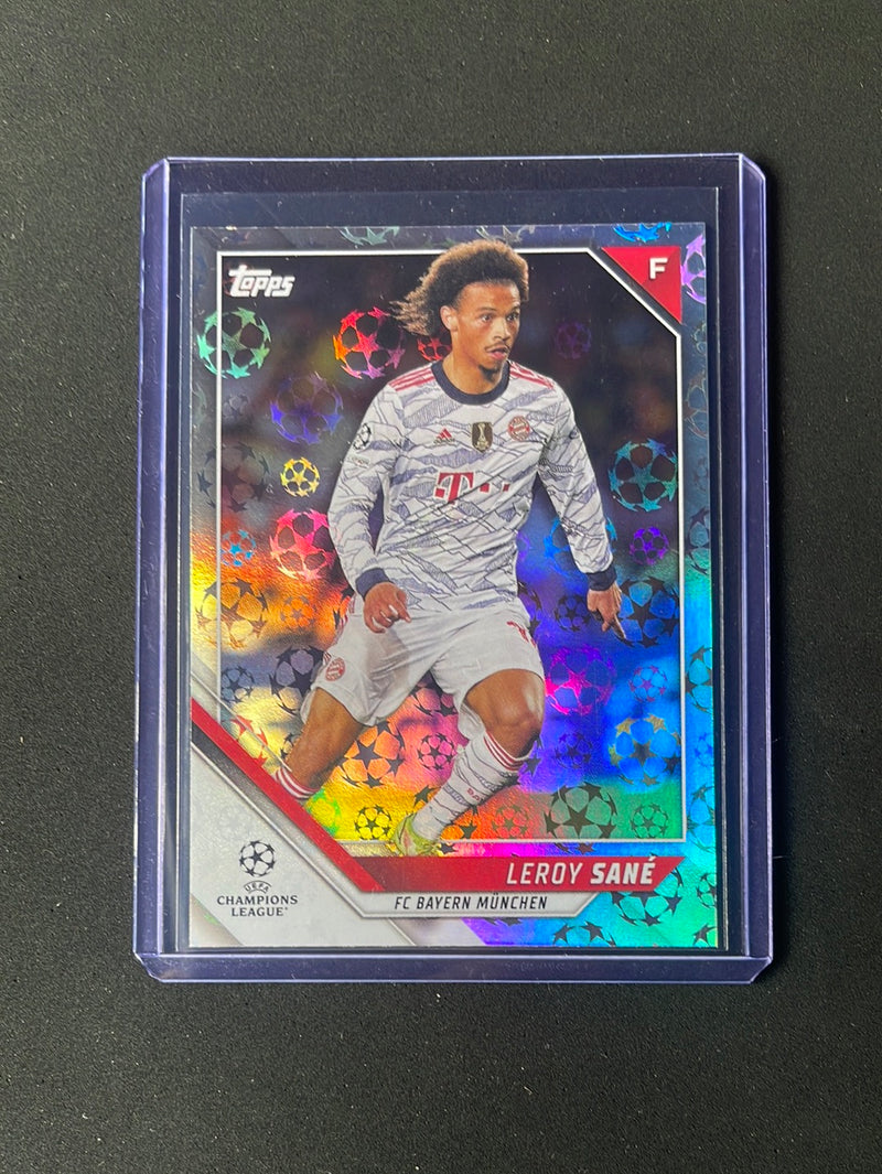 2021-22 Topps UEFA Champions League Leroy Sane Starball