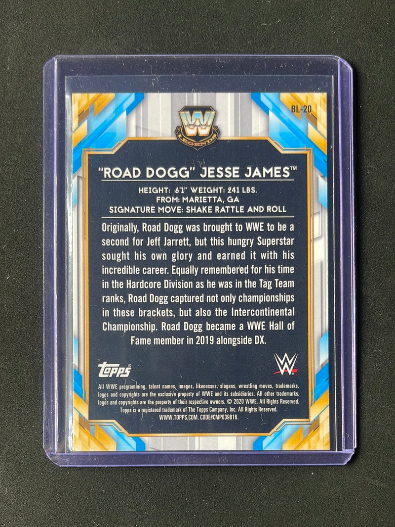 2020 Topps Chrome WWE "Road Dogg" Jesse James Big Legends