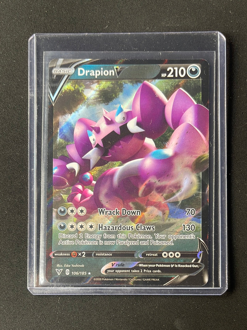 Pokemon TCG Vivid Voltage Drapion V 106/185