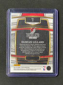 2021-22 Panini Select Damian Lillard Concourse Green/White/Purple