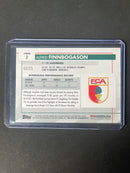 2020-21 Topps Chrome Bundesliga Alfred Finnbogason Orange Refractor 2/25