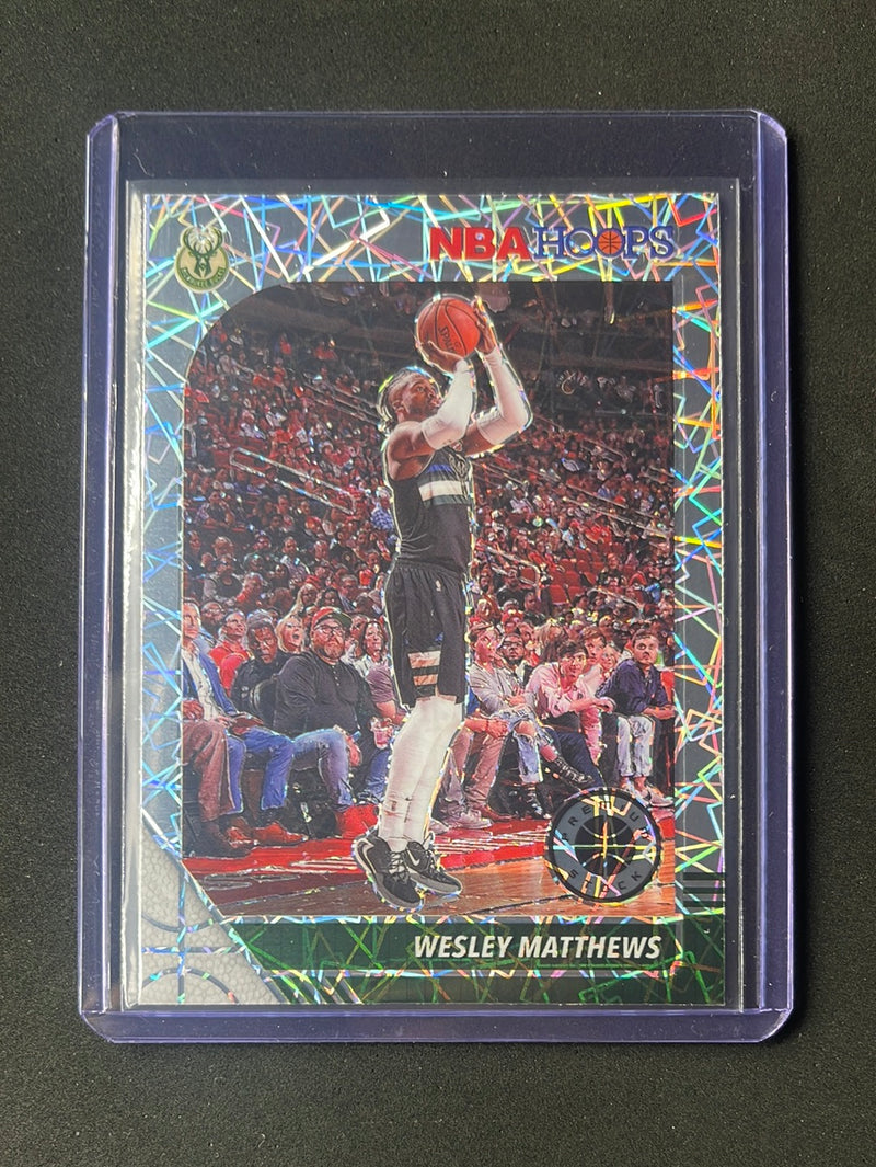 2019-20 Hoops Premium Wesley Matthews Laser