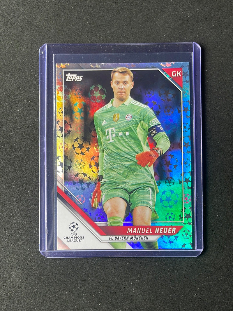 2021-22 Topps UEFA Champions League Manuel Neuer Starball