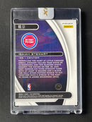 2020-21 Panini Flux Isaiah Stewart Titan Rookies Encased Silver