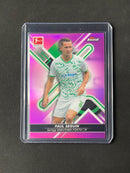 2021-22 Topps Finest Bundesliga Paul Seguin Pink Refractor 282/300