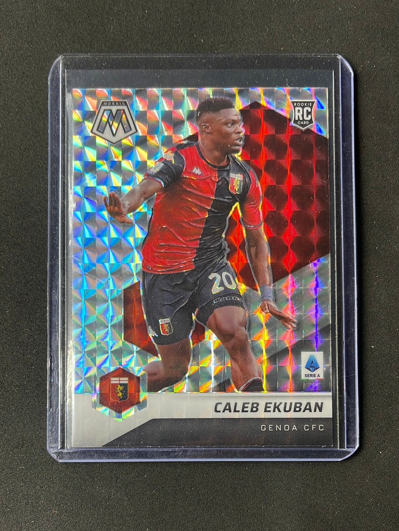 2021-22 Panini Mosaic Serie A Caleb Ekuban Mosaic