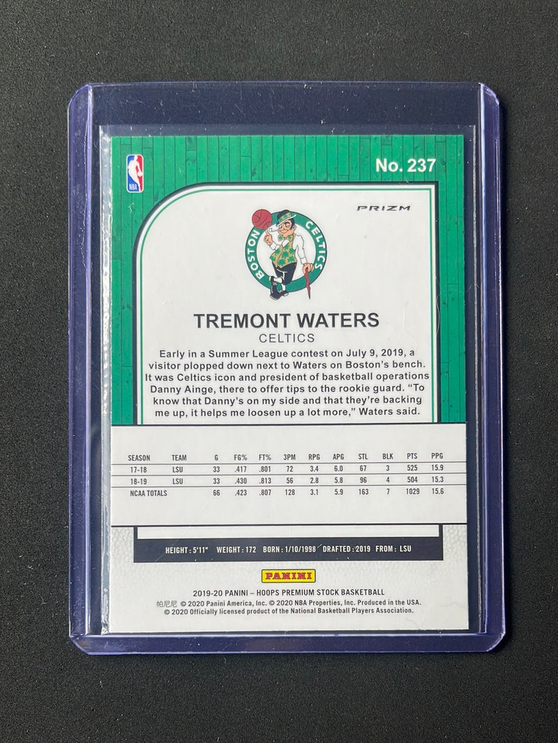 2019-20 Hoops Premium Tremont Waters Flash