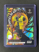 2021-22 Topps Stadium Club Chrome UEFA Champions League Felix Mambimbi Glimpses Of Gold