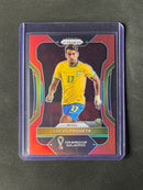 2022 Panini Prizm FIFA World Cup Qatar Lucas Paqueta Red Prizm 151/399